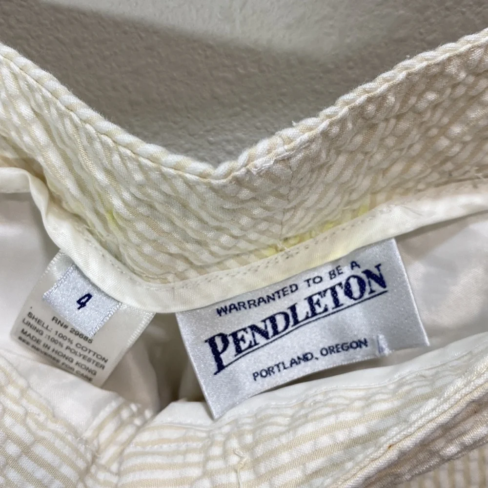 Pendleton seersucker shorts